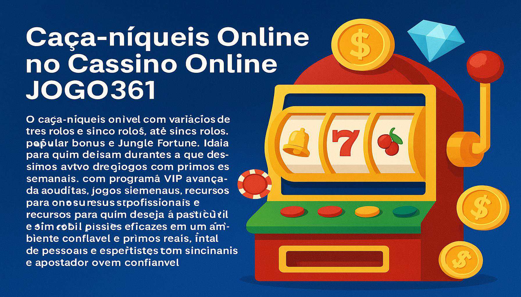 Jogos de Slot no Casino Online JOGO361  